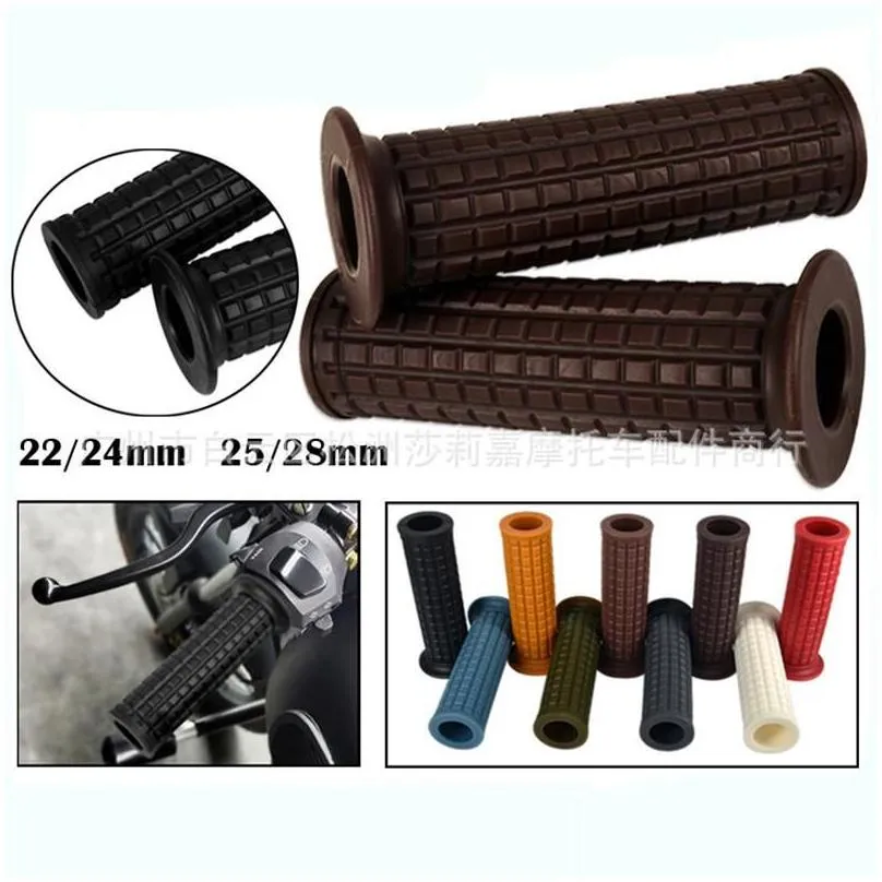 Handlebars Motorbike Handlebar Moto Handle Grips ATV Off-road Part Universal Dirt Pit Bike Bar Motocross Grip Motorcycle Accessories