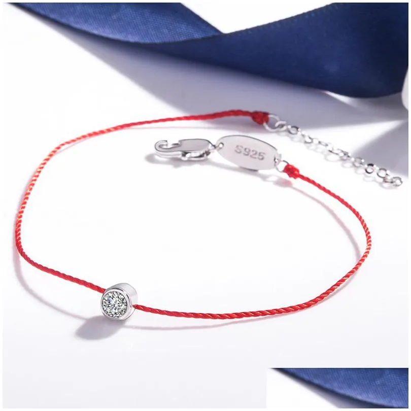 bracelet plum flower couple bracelet woman red line thread string rope jewelry bracelets for women