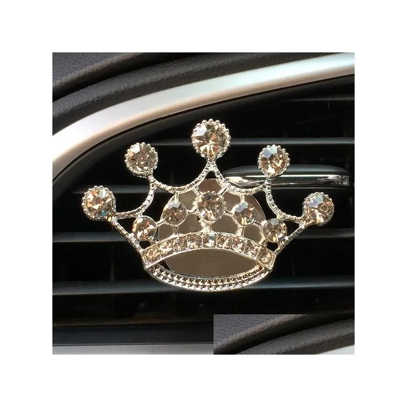 Interior Decorations Bling Car Accessories Girls Purse High Heel Air Freshener Auto Outlet Perfume Clip Scent Diffuser Elegant