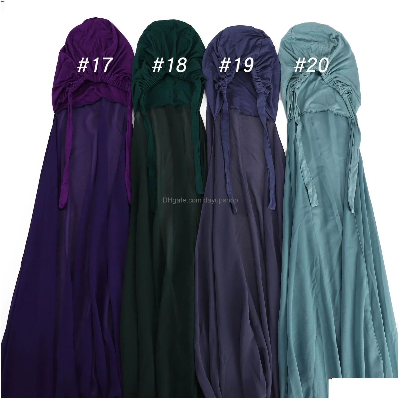 hijabs 70*175cm muslim hijab scarf shawls women solid color head wraps islamic hijabs scarves ladies femme veil ramadan elegant 230509