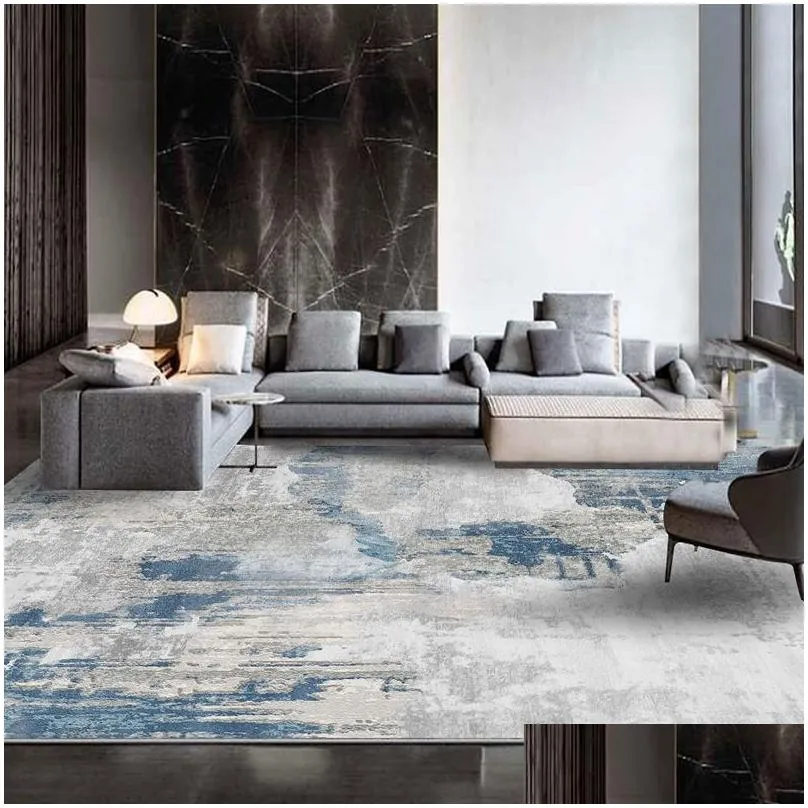 carpet geometric printed living room large area rugs modern home decoration bedroom washable floor lounge rug 220919
