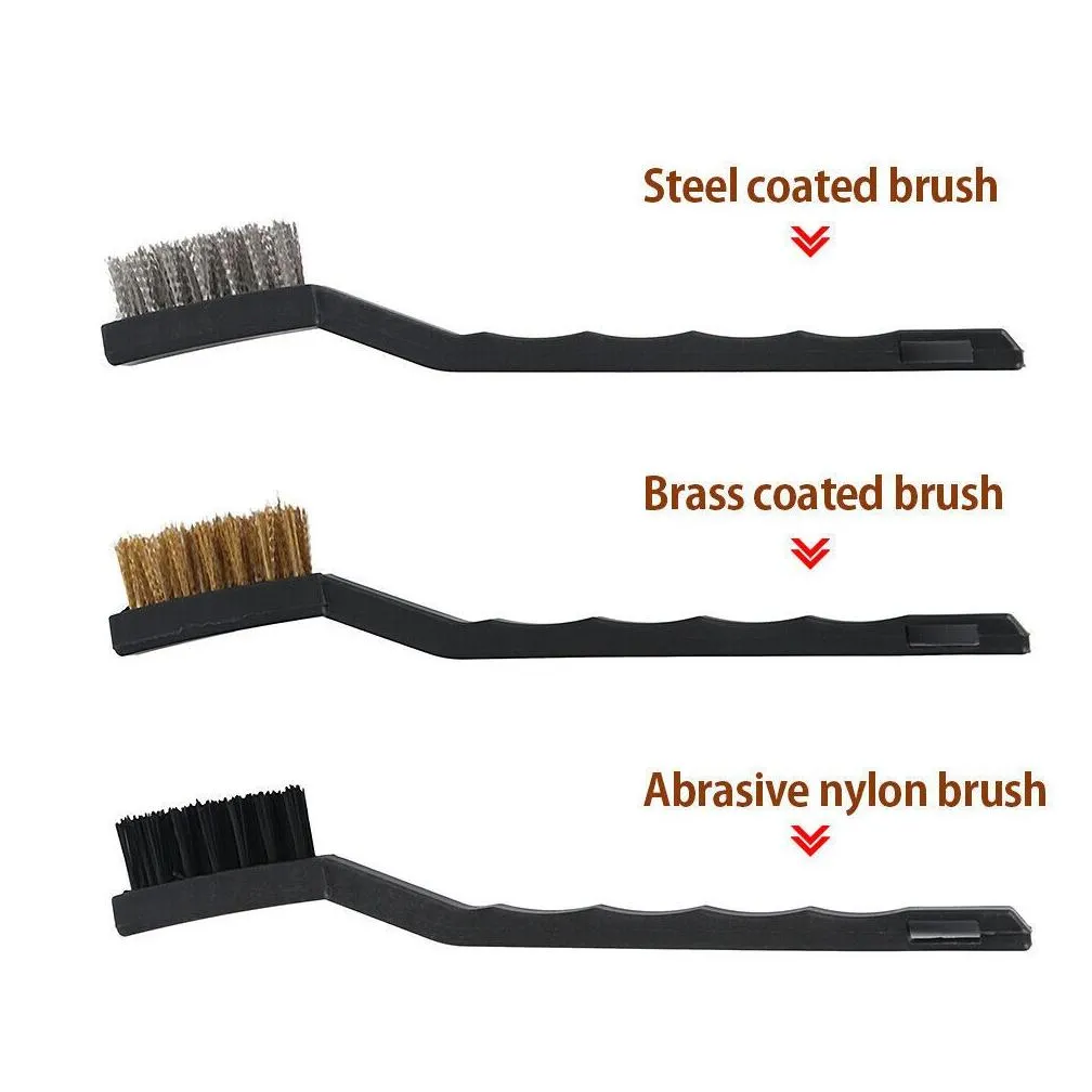 12pcs/1set professional car interior detail brush kit automotive interior cleaning brush boar hair wheel cleaning tools 201214