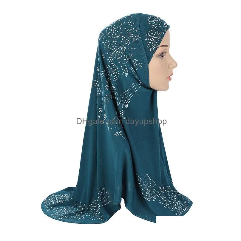 hijabs yyz7 instant hijab heavy crystal line drill hijab for women veil muslim fashion islam hijab cap scarf for muslim headscarf