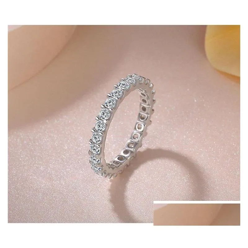 rings for women silver color cubic zirconia ring white stone bridal wedding engagement trendy jewelry bijoux femme cc1565