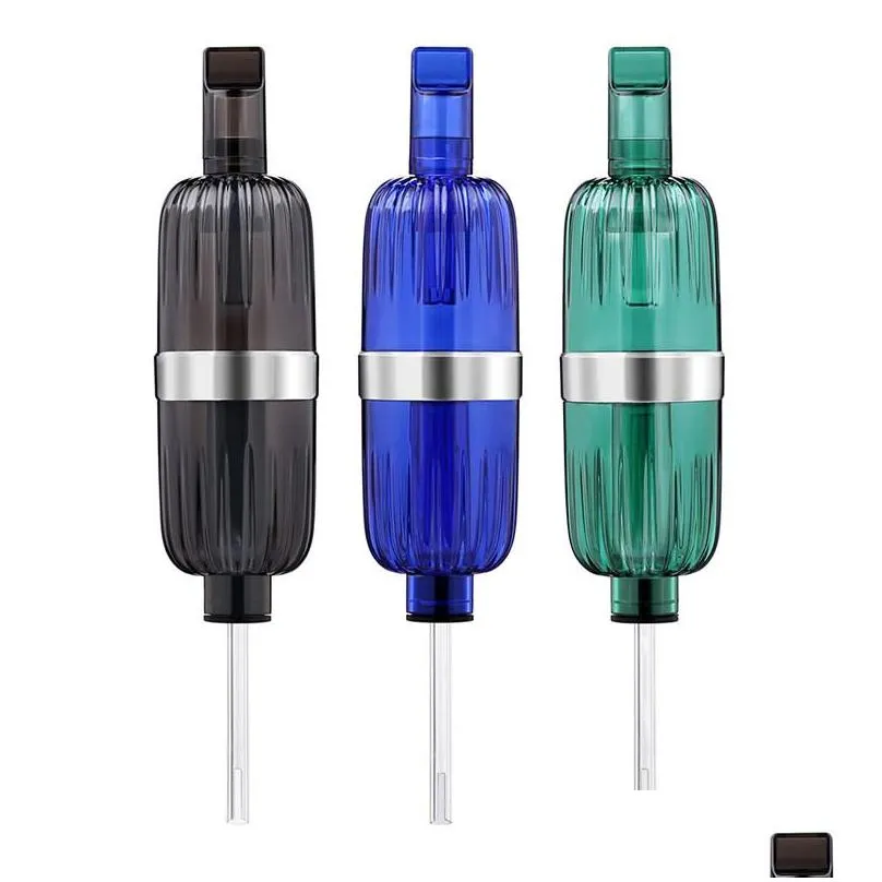 ltq vapor necter collector hookahs smoking accessories water pipe tobacco dry herb dabber rig with metal bowl oil burner hand glass bongs water heady dab