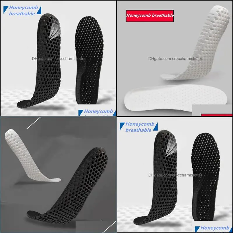 foam evn insole honeycomb breathable shock absorption sports sweat-absorbent deodorant insoles before 4 after 7 wholesale