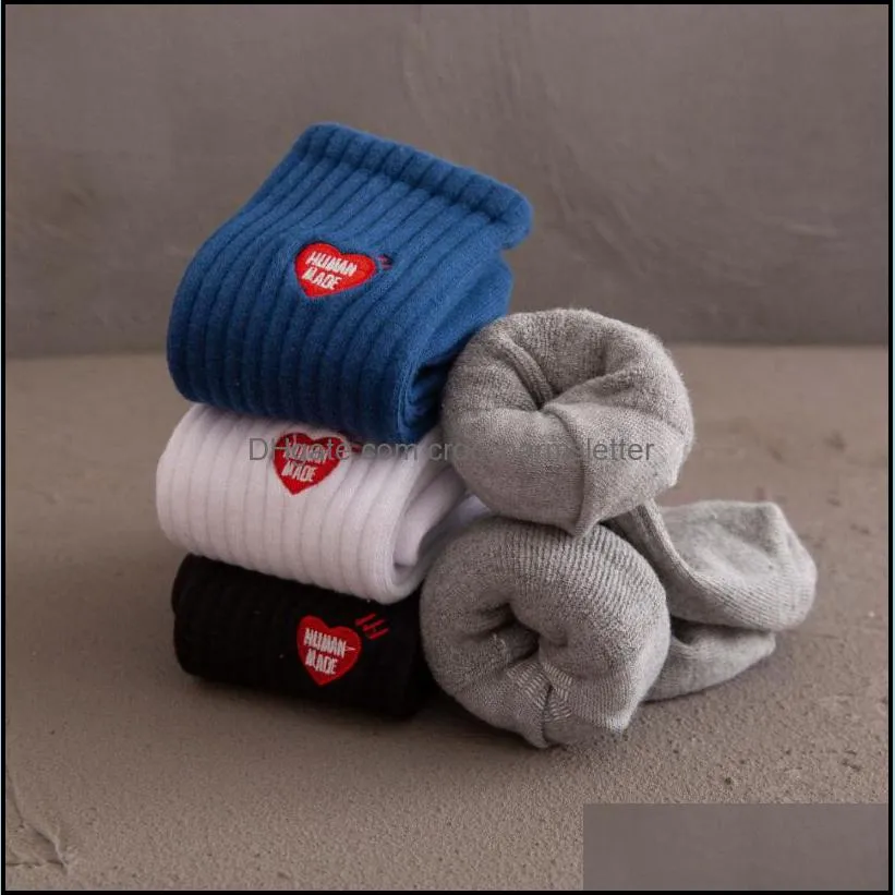 the department of the original style embroidered love beard tube socks sen socks college style men and women