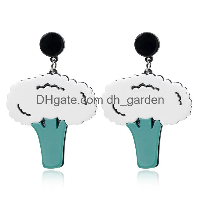 yaologe korean new geometric acrylic irregular hollow circle square drop earrings for women 2019 metal party jewelry autumn dangle earrings
