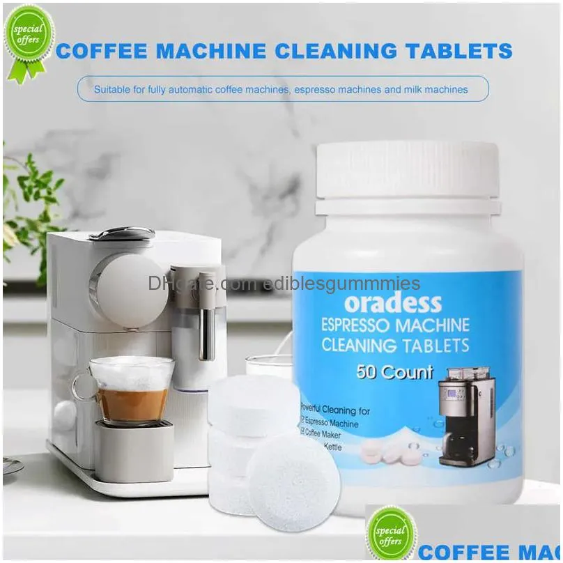  espresso coffee machine cleaning tablet effervescent tablet descaling agent kitchen accessories household cleaning product