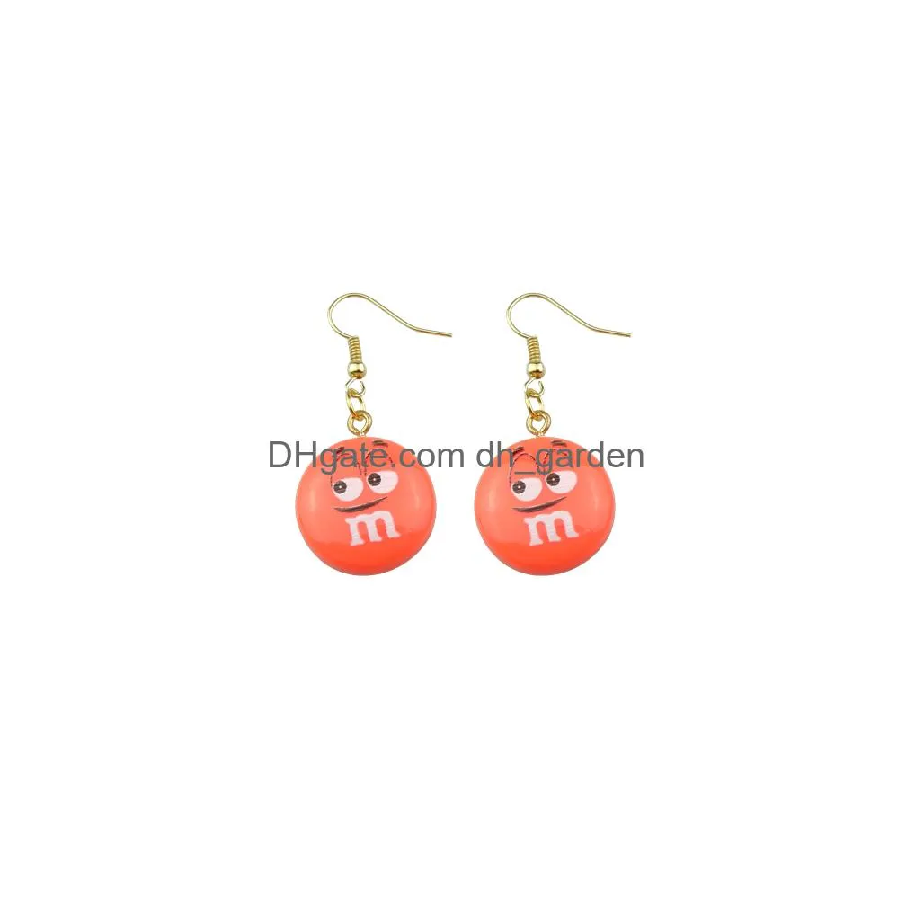 candy drop earrings mm ice cream earrings gifts handmade costume trendy style children girl jewelry drop shipping dangle earrings