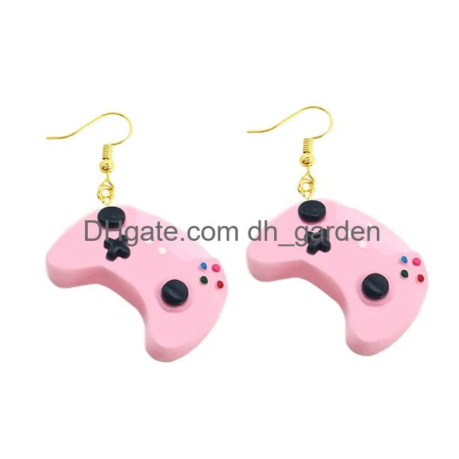 earring for women resin drop custom made handmade cute girls gift eardrop recreational machines game fandle gift jewelry party dangle earrings