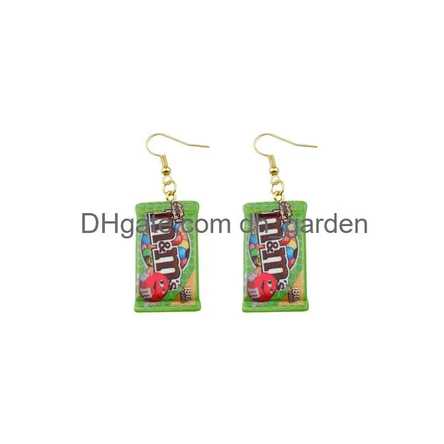 cute earring for women resin mm candy drop earrings children handmade jewelry diy gifts