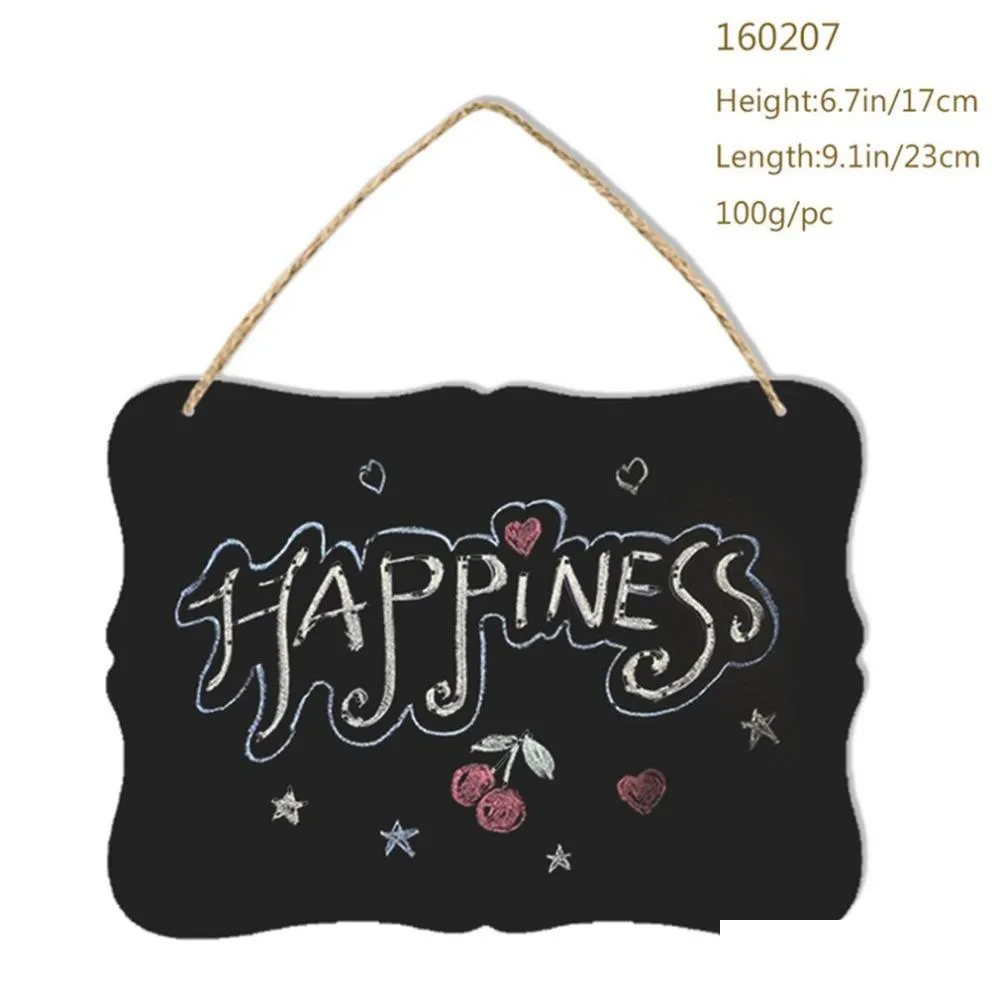 decorative doublesided small blackboard welcome door 160207 health and beauty personal care products