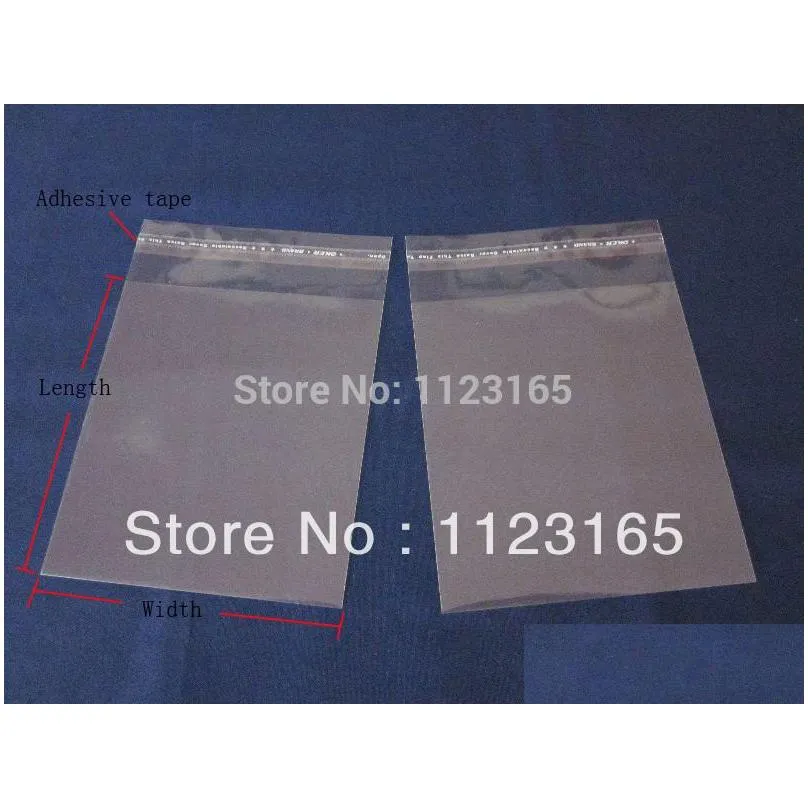 5x7cm1.97x2.76 1000pcs x clear opp self adhesive seal plastic bag resealable earing/ring packing pouch sticky tape sealing