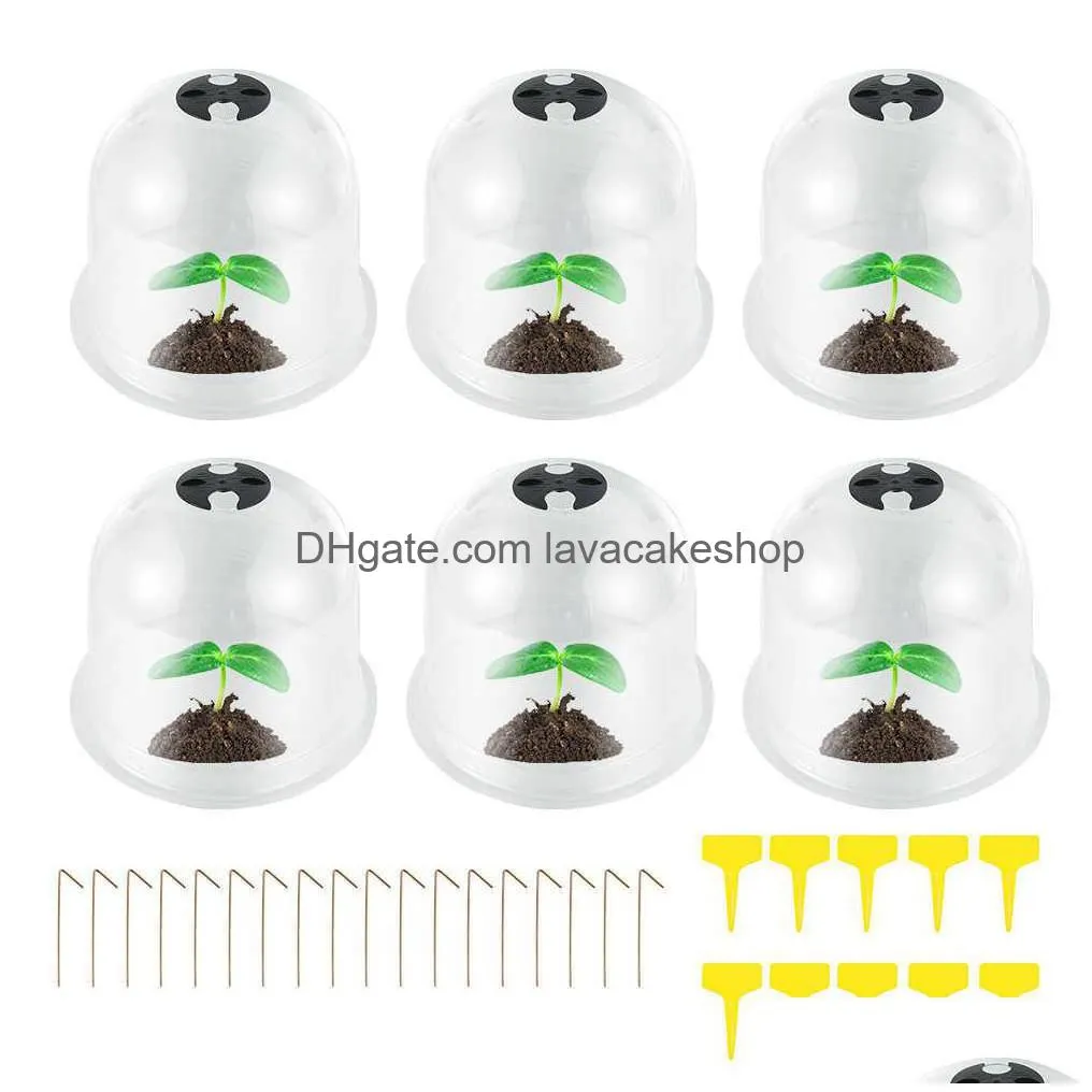 Reusable Plastic Nursery Insation Case For Plants Protects Plants From