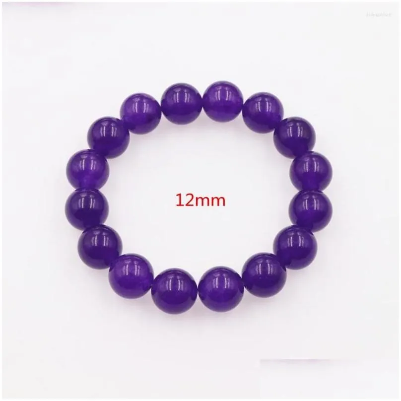 charm bracelets 15 style strecth bracelet natural stone jades crystal 12mm yoga beaded for women gift wristband jewels 19cm b366