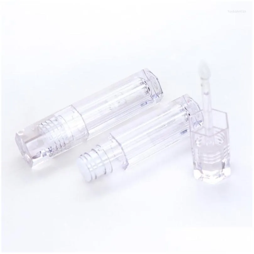 storage bottles wholesale lip gloss tube packaging materials glaze hexagonal can be directly filled with c076