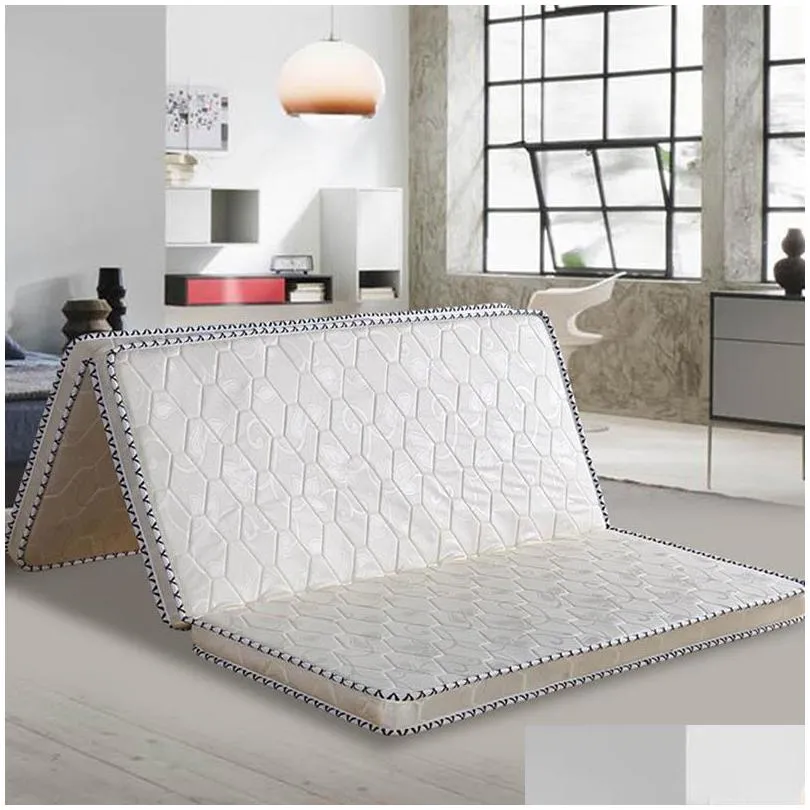 chpermore thicken natural coir hard mattress toppers single doubl foldable high quality tatami bedspreads queen twin full size