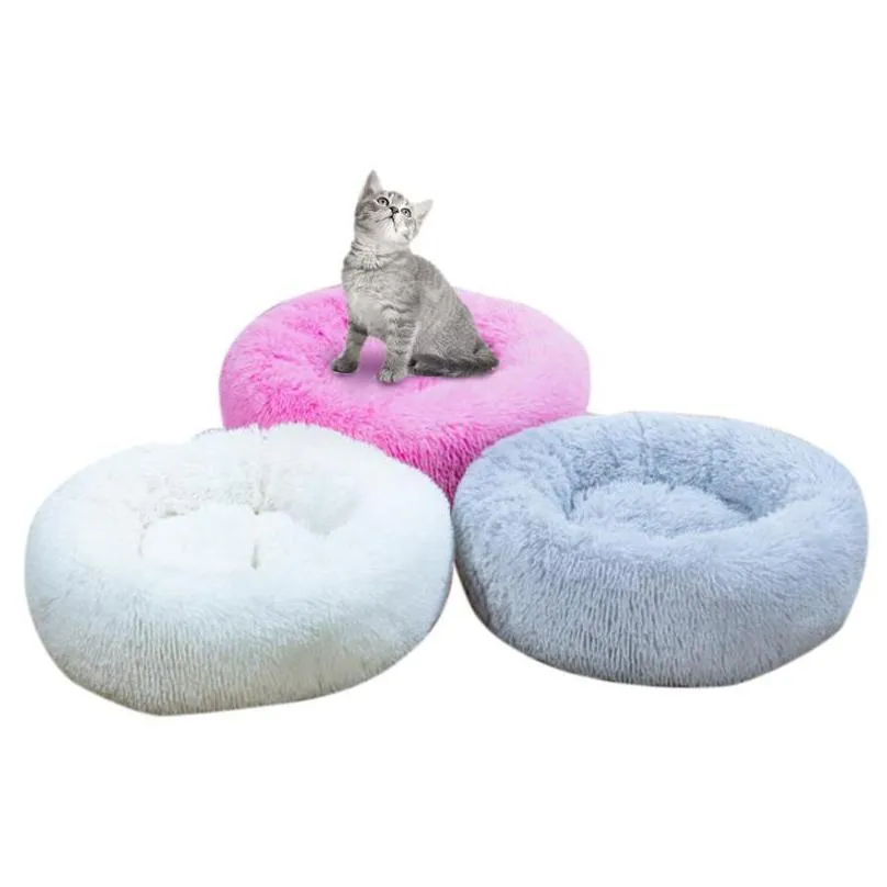 dog houses kennels accessories pet bed nest washable kennel cat warm comfortable house easy to clean supplies soft round