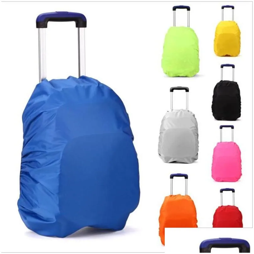 other household sundries kids suitcase trolley school bags backpack rain proof cover luggage protective waterproof covers schoolbag dust