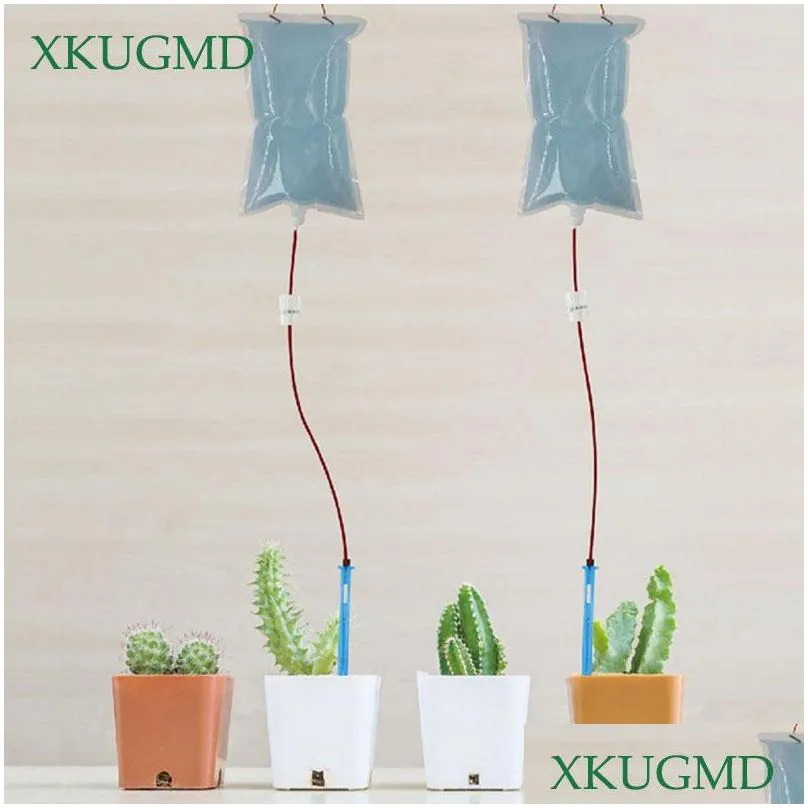 garden watering water bag automatic watering device hanging pin bag shape drip arrow plant irrigation tools lazy planting kit