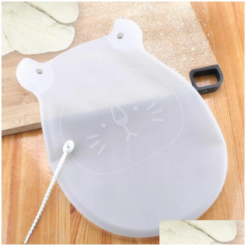 baking pastry tools silicone dough bag reusable kneading big/small soft flourmixing bags kitchen accessories