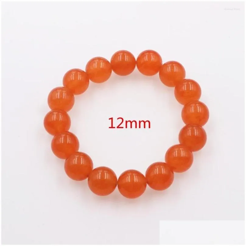 charm bracelets 15 style strecth bracelet natural stone jades crystal 12mm yoga beaded for women gift wristband jewels 19cm b366