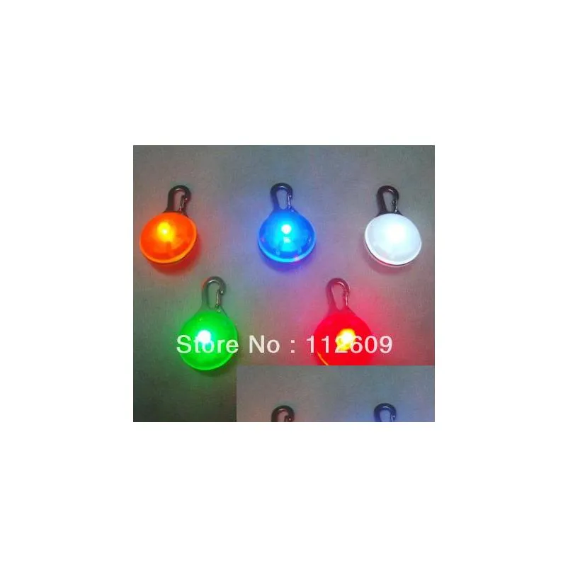 wholesale100pcs/lot pet dog cat flasher blinker led light tag pet item pet product pet accessory/ 