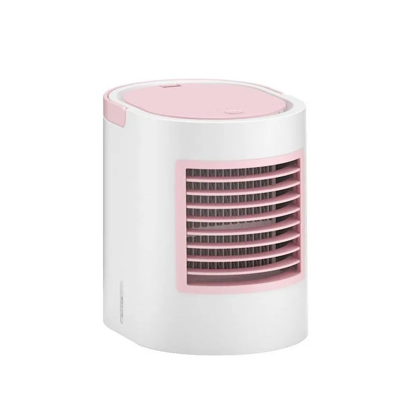 summer high fashion mini portable movable hand air conditioner refrigeration fan air cooler usb chargable cooling humidifier fast