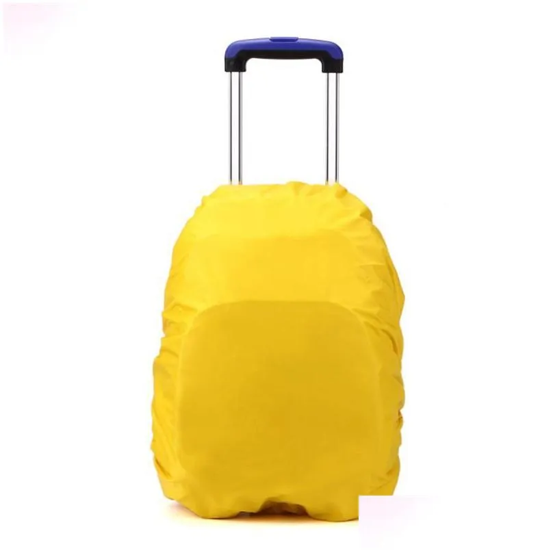 other household sundries kids suitcase trolley school bags backpack rain proof cover luggage protective waterproof covers schoolbag dust