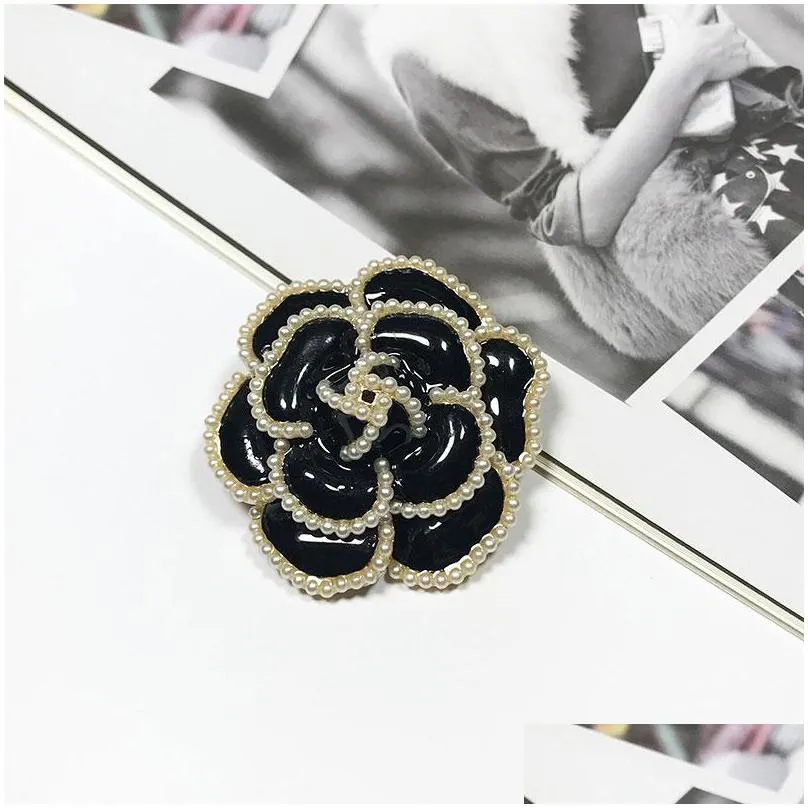 flowers pearl pins brooches flower brooch broach jewlery style for women