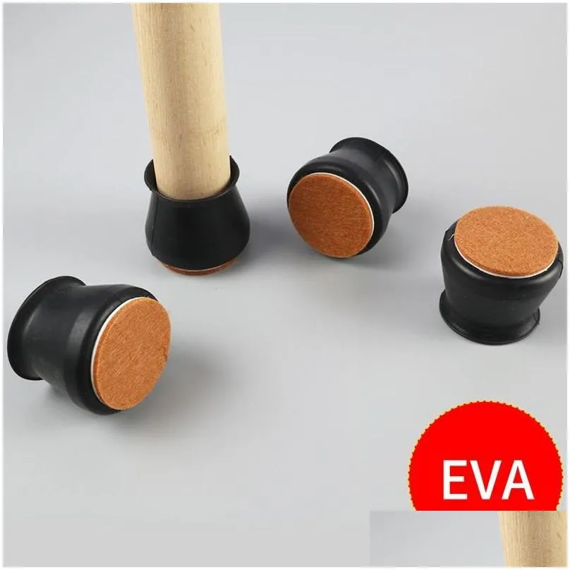 furniture chair leg silicone caps table feet protection nonslip covers