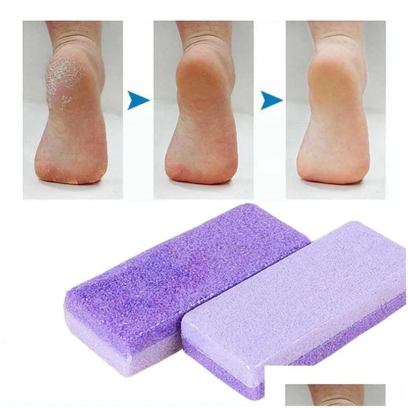 mp052 train/sea shipment professional foot pumice sponge stone callus exfoliate hard skin remove pedicure scrubber nail buffer