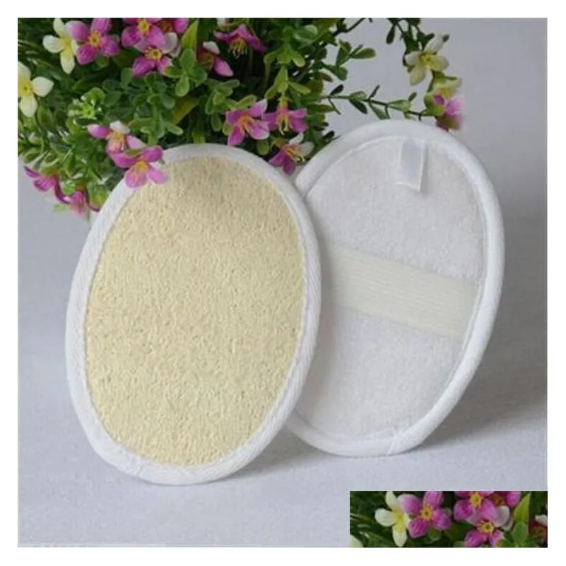 natural luffa bath brush loofah washing pad body skin care exfoliation massage spa beauty scrubber shower bath supplies accessories