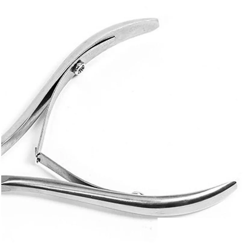 cuticle scissor toenail cuticle nipper trimming stainless steel nail clipper cutter cuticle scissor plier manicure tool wholesale