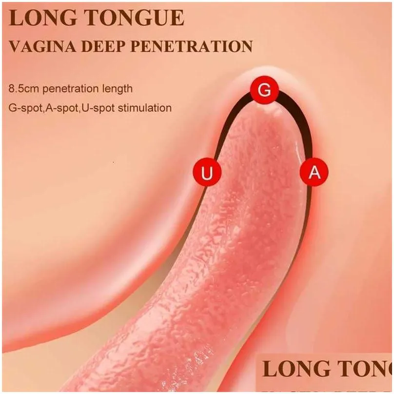 sex toy massager tongue licking vibrator for women anal clitoris stimulator nipple soft masturbator erotic machine adult toys