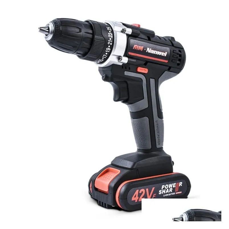 2speeds electric drill cordless screwdriver 21v 18v 12v lithium battery cordless drill mini drill cordless screwdriver power tool