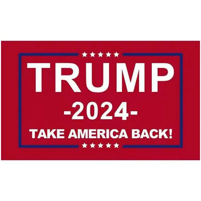 donald trump president garden flags 3x5 ft 2024 reelect take america back flag with brass grommets patriotic outdoor indoor decoration banner