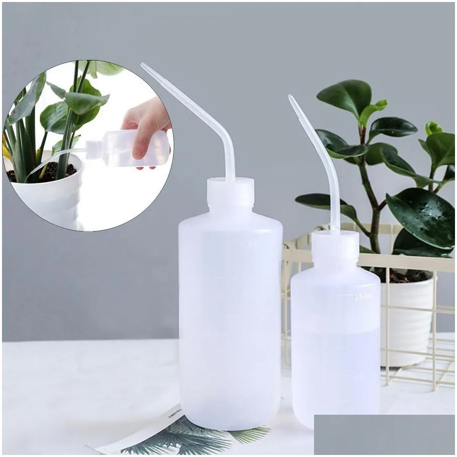 garden tools 250ml succulents plant flower special watering bottles squeeze bottles with long nozzle water beak pouring kettle dh0781