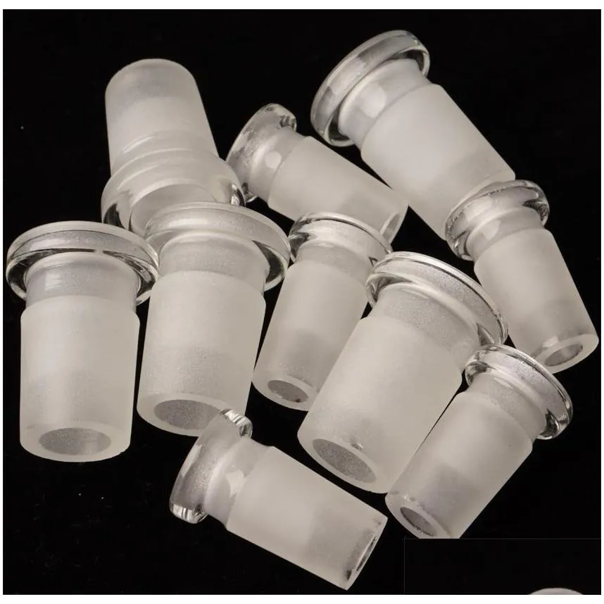 smoking glass adapter reducer 10mm 14mm 18mm male female converter for glass bongs water pipes quartz banger nail