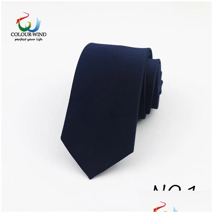 formal neck tie for men 6cm width polyester solid color ties customized narrow 2.36inch groom gentleman ties gravata