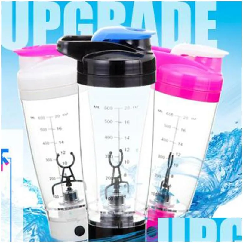 electric automation protein shaker blender bpa plastic water bottle automatic movement coffee milk smart mixer drinkware dbc