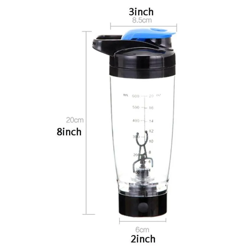 electric automation protein shaker blender bpa plastic water bottle automatic movement coffee milk smart mixer drinkware dbc
