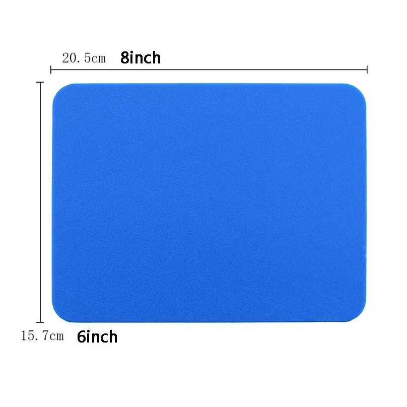 silicone anti heat table mat office creative fashion mouse pad non slip cup holder washable rectangle placemat kitchen accessory