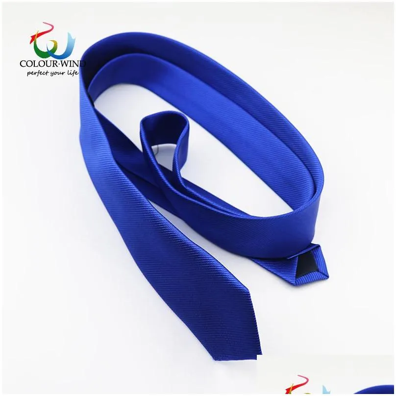 formal neck tie for men 6cm width polyester solid color ties customized narrow 2.36inch groom gentleman ties gravata