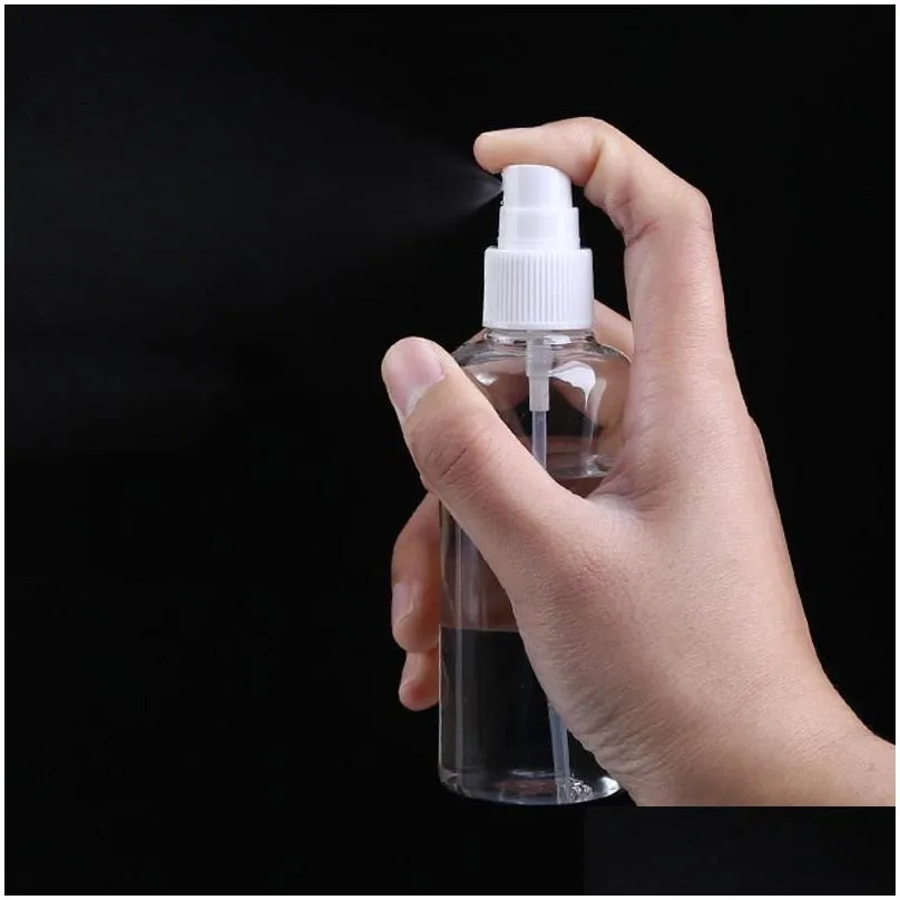 3oz 2oz 1oz travel plastic spray bottle empty cosmetic perfume container with mist nozzle bottles atomizer perfume sample vials dbc