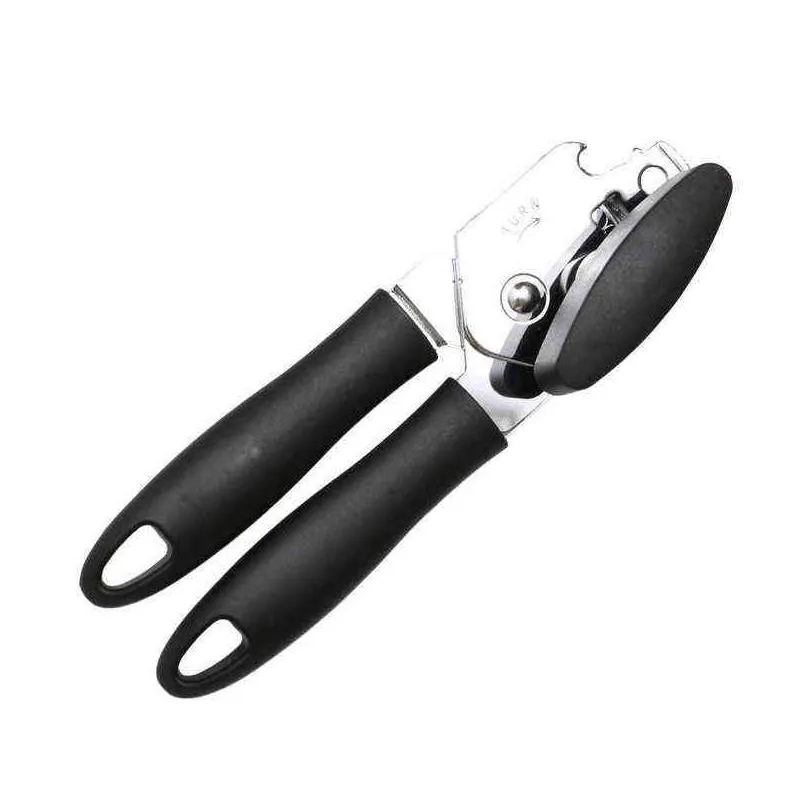 multifuction cans openers kitchen tools professional handheld manual stainless steel can opener side cut vtm tl0762