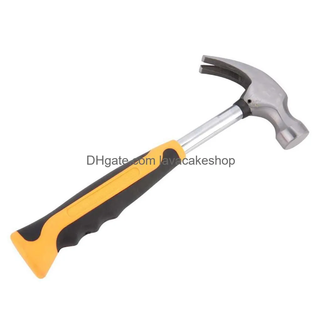 carbon steel magnetic claw hammer mini hardware tool household hammer long handle 250g