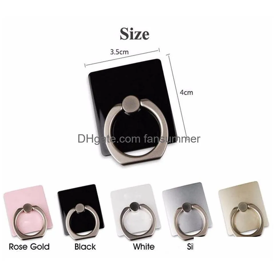 cellphone grip phone ring holder finger back holders 360 rotating mount mobile fingergrip lazy buckle stand