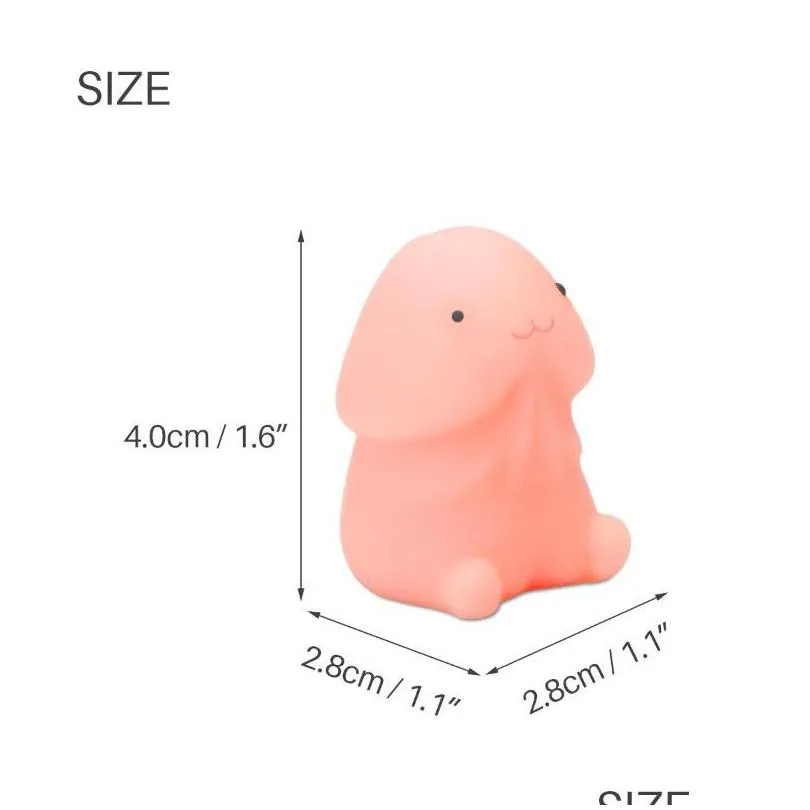 party favor cute dingding soft squishy slow rising squeeze prayer bread cake healing toys fun joke gift1